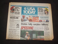 1997 SEPTEMBER 19-21 USA TODAY NEWSPAPER -STATES TALLY SURPLUS BILLIONS- NP 7870
