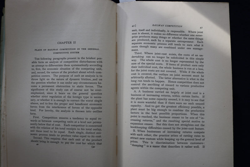 1910 COLUMBIA UNIVERSITY LOCAL FREIGHT DISCRIMINATIONS STANDARDS - K 1436