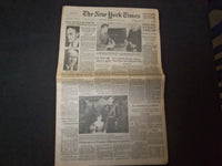 1981 JULY 29 NEW YORK TIMES NEWSPAPER - PRINCE CHARLES & DIANA TO MARRY- NP 8399