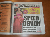 2021 SEPTEMBER 13 NEW YORK POST NEWSPAPER - DANIIL MEDVEDEV WINS U.S. OPEN