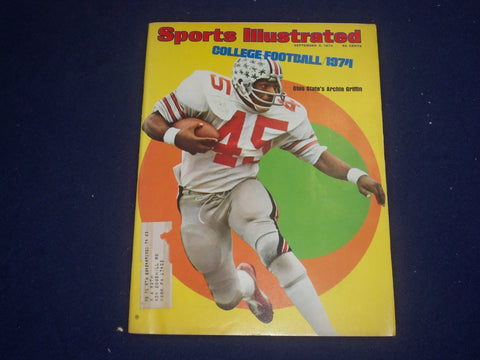 1974 SEPTEMBER 9 SPORTS ILLUSTRATED MAGAZINE - ARCHIE GRIFFIN COVER - ST 6764