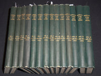 1914-1929 CALIFORNIA FISH AND GAME MAGAZINE BOUND VOLUME LOT OF 14 - KD 1A