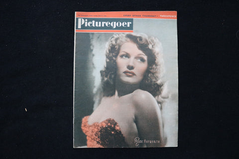 1944 JULY 8 PICTUREGOER MAGAZINE - RITA HAYWORTH COVER - E 26018