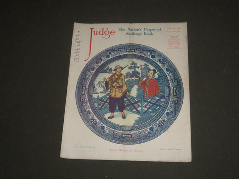 1918 MAY 18 JUDGE MAGAZINE - SOME WARE IN CHINA - ST 5417