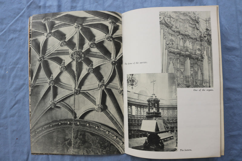 1950'S CATHEDRAL OF MEXICO BY REV. M. GOMEZ - SOFTCOVER BOOK - K 2995
