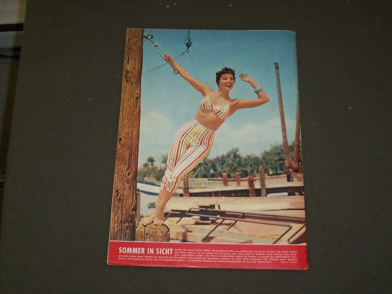 1957 MAY 28 FILM REVIEW (GERMAN) MAGAZINE - NICE PHOTOS, ARTICLES & ADS - B 3981