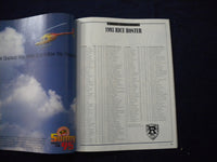 1993 SEPTEMBER 4 FOOTBALL PROGRAM - OHIO STATE UNIV VS RICE UNIV - SP 3625A