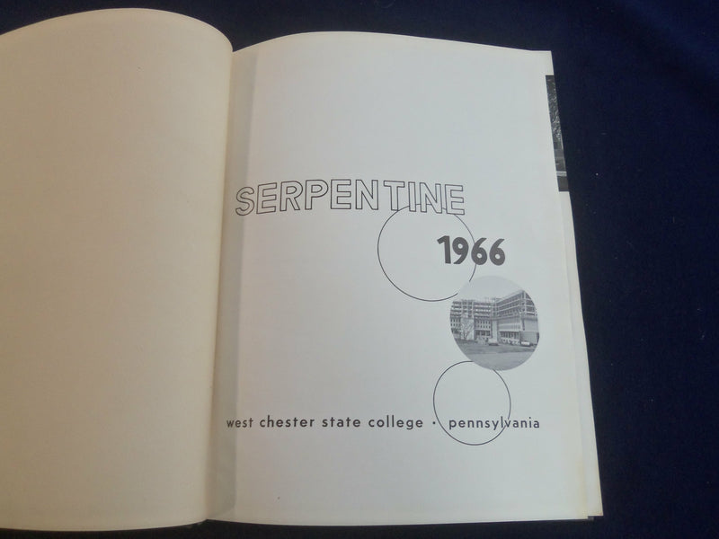 1966 SERPENTINE WEST CHESTER STATE COLLEGE YEARBOOK -WEST CHESTER, PA - YB 2803