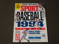 1994 APRIL SPORT MAGAZINE - BASEBALL PREVIEW ISSUE - WORLD SERIES - CW 423