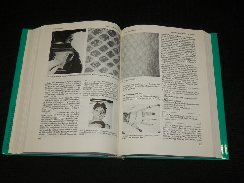 1980 WEHRMEDIZIN HARDCOVER BOOK - SIGNED - GERMAN TEXT - R 718Z