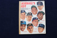 1960 BASEBALL'S BEST MAGAZINE - MAYS-AARON-FOX-BANKS COVER - E 11914