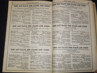 1945 SUPPLEMENT TO FRENCH'S BASIC CATALOGUE OF PLAYS - SOFTCOVER BOOK - K 2631