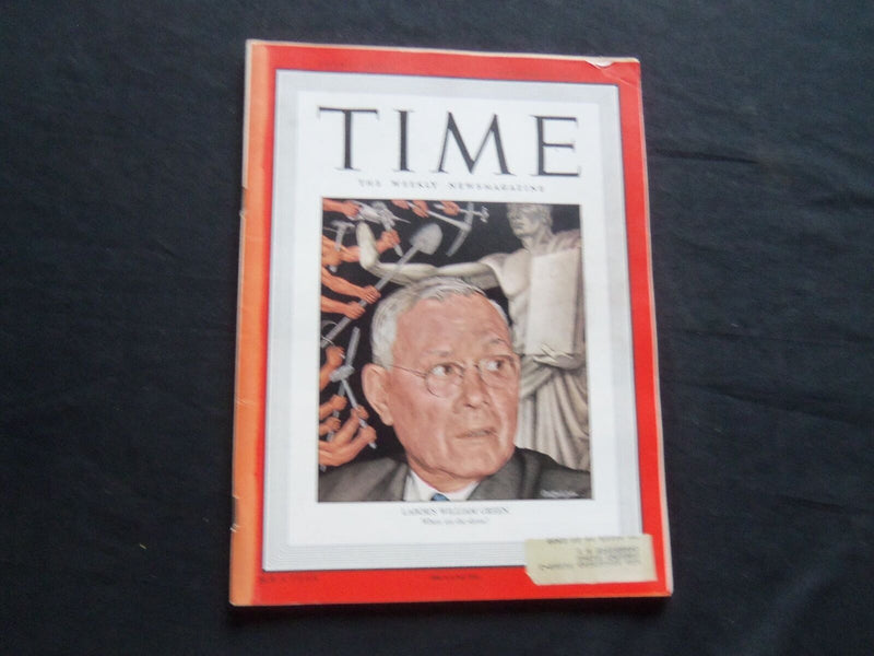 1947 OCTOBER 13 TIME MAGAZINE - WILLIAM GREEN OF THE AFL - T 1092
