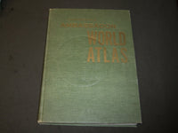 1959 HAMMOND'S AMBASSADOR WORLD ATLAS - 7TH PRINTING - NICE MAPS - KD 5367