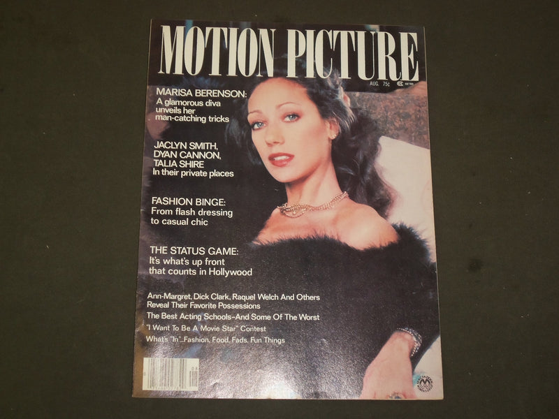 1977 AUGUST MOTION PICTURE MAGAZINE - MARISA BERENSON COVER - M 267