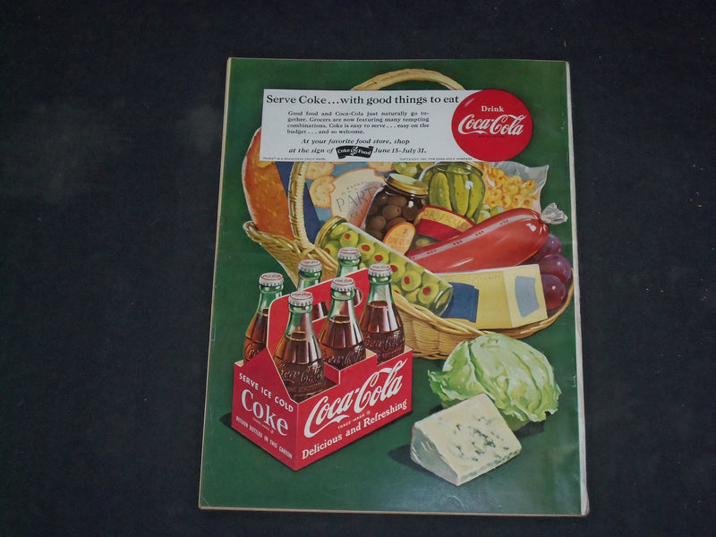 1951 JULY WOMAN'S DAY MAGAZINE - TWO GIRL FRIENDS COVER - B 4048