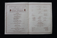 1926 GREATER RIVOLI PROGRAM - SEA HORSES - K 1834