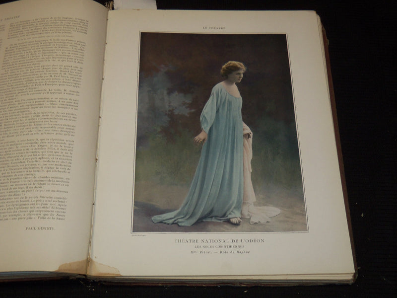1902 JANUARY-JUNE LE THEATRE MAGAZINE BOUND VOLUME - 12 ISSUES - KD 2657C