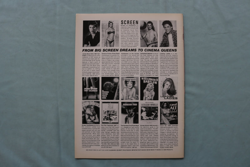 1987 AUG-OCT PREVUE MAGAZINE - JACK NICHOLSON - CHER COVER - E 19770