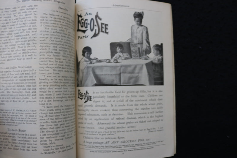1905 APRIL THE BOSTON COOKING SCHOOL MAGAZINE - K 2921