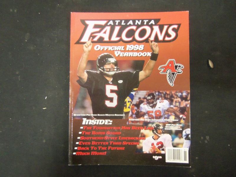 1998 ATLANTA FALCONS OFFICIAL YEARBOOK - LOT OF 10 - O 2900