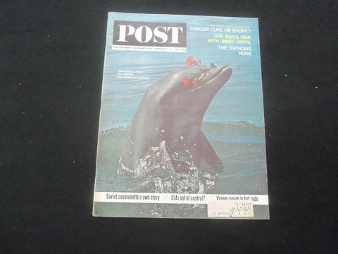 1964 JANUARY 4-11 THE SATURDAY EVENING POST MAGAZINE - CANCER CURE? - SP 885J