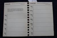 1957 FLORIDA FLOWER ARRANGEMENTS - ALL COLOR CALENDAR FOR 1957 - K 983