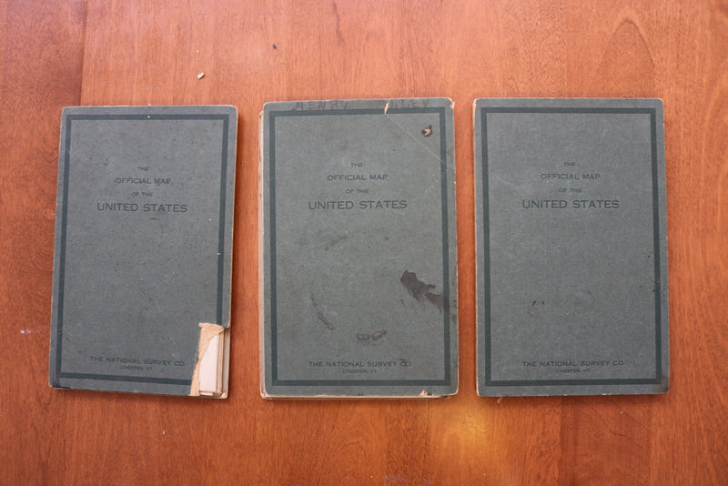 EARLY 1900'S MAPS AND GAZETTEERS MAGAZINE - LOT OF 18 - O 3901