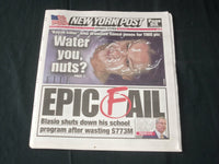 2019 FEBRUARY 27 NEW YORK POST NEWSPAPER - DE BLASIO SHUTS DOWN SCHOOL PROGRAM