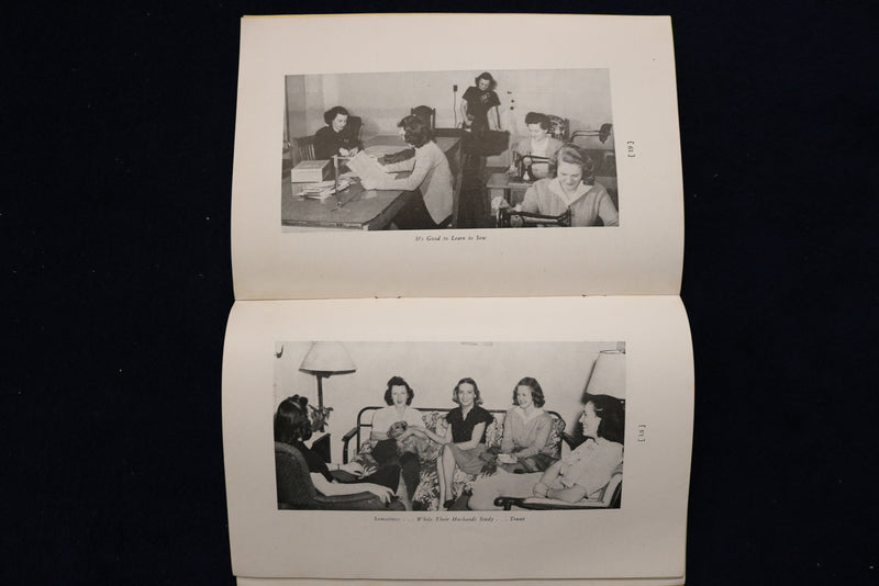 1947-1950 SUSAN BURKICK DAVIS SIGNED PAMPHLETS - LOT OF 2 - K 1622