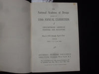 1944 NATIONAL ACADEMY 118TH ANNUAL EXHIBITION SOFTCOVER BOOK - NYC - J 9946