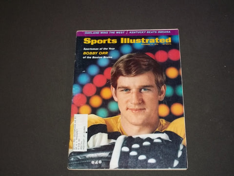 1970 DECEMBER 21 SPORTS ILLUSTRATED MAGAZINE - BOBBY ORR COVER - SP 9051