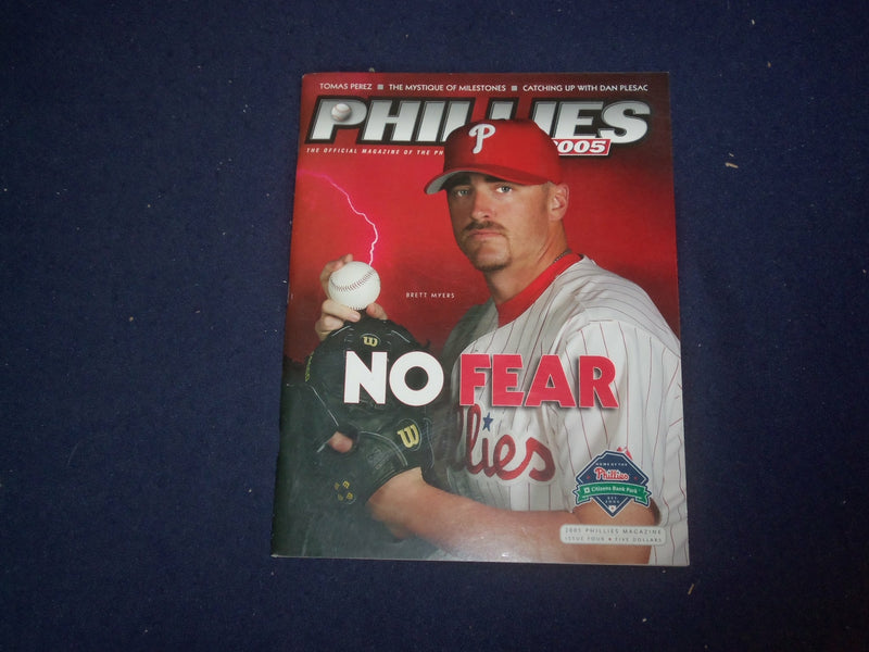 1999-2005 PHILADELPHIA PHILLIES OFFICIAL MAGAZINE - LOT OF 7 - ST 6822
