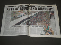 2005 SEPT 2 NEW YORK POST - DODGE CITY ANARCHY IN NEW ORLEANS - NP 2598