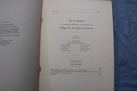 1925 JUNE THE ART BULLETIN SOFTCOVER BOOK -COLLEGE ART ASSOCIATION - KD 9588