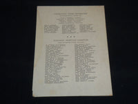 1937 NOVEMBER 19 HARWOOD - PRYOR - DINNER PROGRAM - CONNECTICUT - J 9514