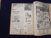 1958 JULY 10 BOSTON DAILY RECORD NEWSPAPER - OLD COLONY RUNS TODAY - NP 6352