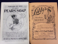 1906 THE ATLANTIC MONTHLY MAGAZINE LOT OF 10 - NICE STORIES & ARTICLES - WR 334