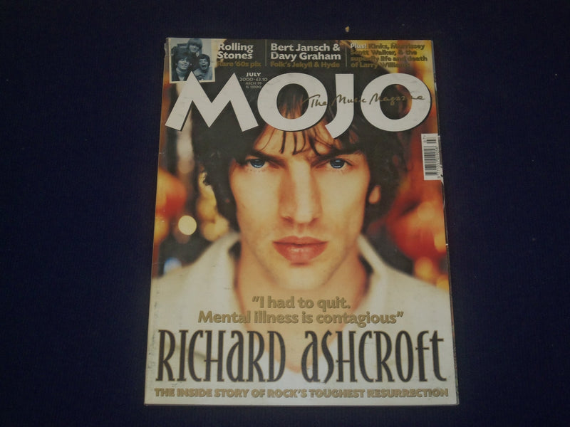 2000 JULY MOJO MAGAZINE - ENGLAND - RICHARD ASHCROFT - B 683