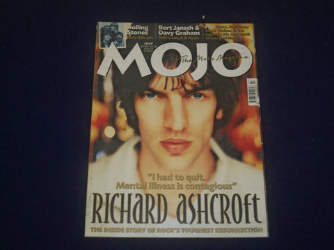 2000 JULY MOJO MAGAZINE - ENGLAND - RICHARD ASHCROFT - B 683