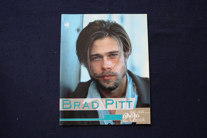 1995 BRAD PITT TEAR-OUT PHOTO BOOK MAGAZINE - BRAD PITT COVER - E 19120