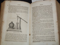 1848 A SYSTEM OF NATURAL PHILOSOPHY BOOK BY J. M. COMSTOCK, M. D - J 8117
