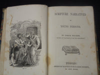 1800'S AMERICAN TRACT & BAPTIST SOCIETY BOOKS LOT OF 5 - HARDCOVER - K 2104