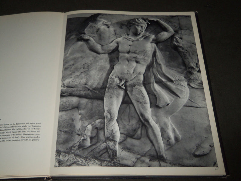 1960 CLASSICAL GREECE BY NICHOLAS YALOURIS HARDCOVER BOOK - NICE PLATES - I 1629