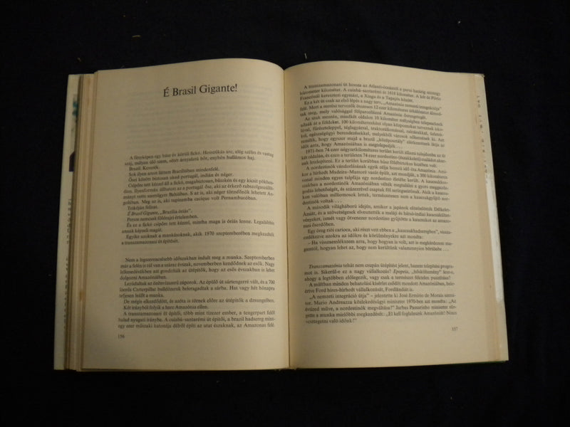 1976 AZ ELVESZETT VILAG HARDCOVER BOOK BY KUTASI LAJOS - HUNGARIAN - KD 8072