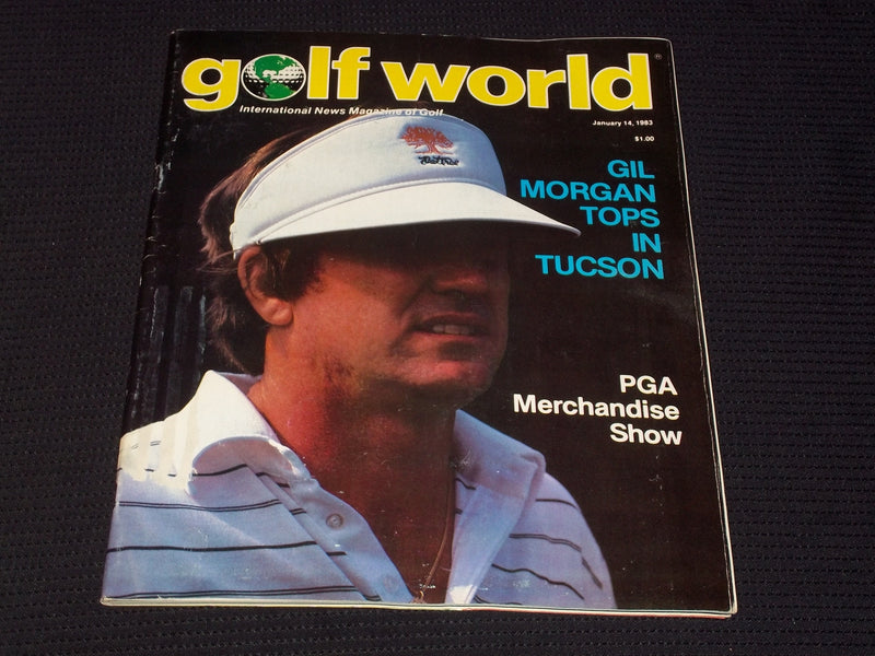 1983 JANUARY 14 GOLF WORLD MAGAZINE - GIL MORGAN FRONT COVER - E 6936