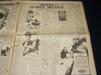 1934 THE LANCASTER DAILY EAGLE NEWSPAPER LOT OF 2 ISSUES - OHIO - NP 4860