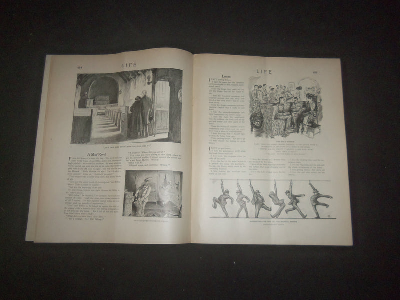 1919 APRIL 17 LIFE MAGAZINE - HIS OLD REGIMENT - L 768Y