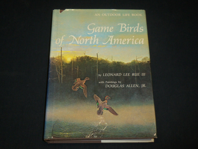 1973 GAME BIRDS OF NORTH AMERICA HARDCOVER BOOK BY LEONARD LEE RUE - I 1978