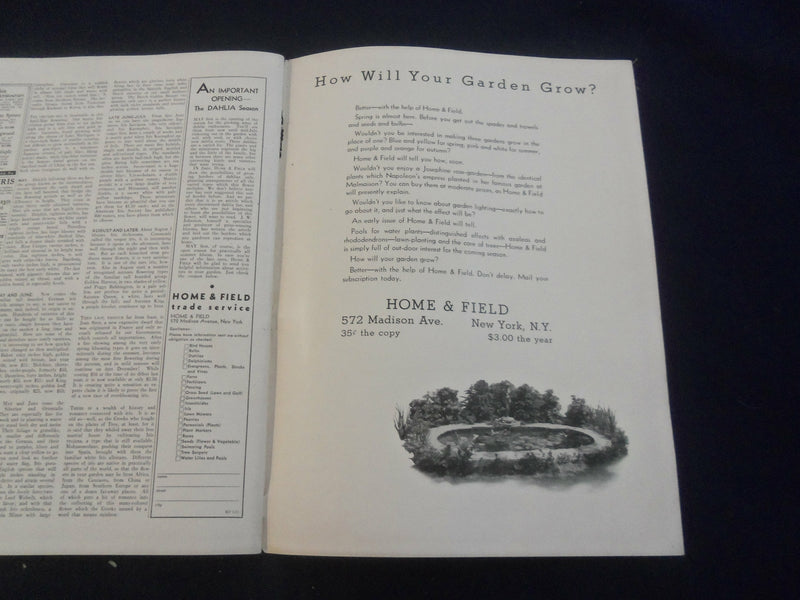 1933 MAY HOME & FIELD MAGAZINE - GREAT PHOTOS, STORIES & ADS - SP 1224B